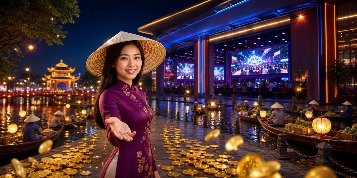 Người chơi cá cược tại Hà Nội với nón lá truyền thống