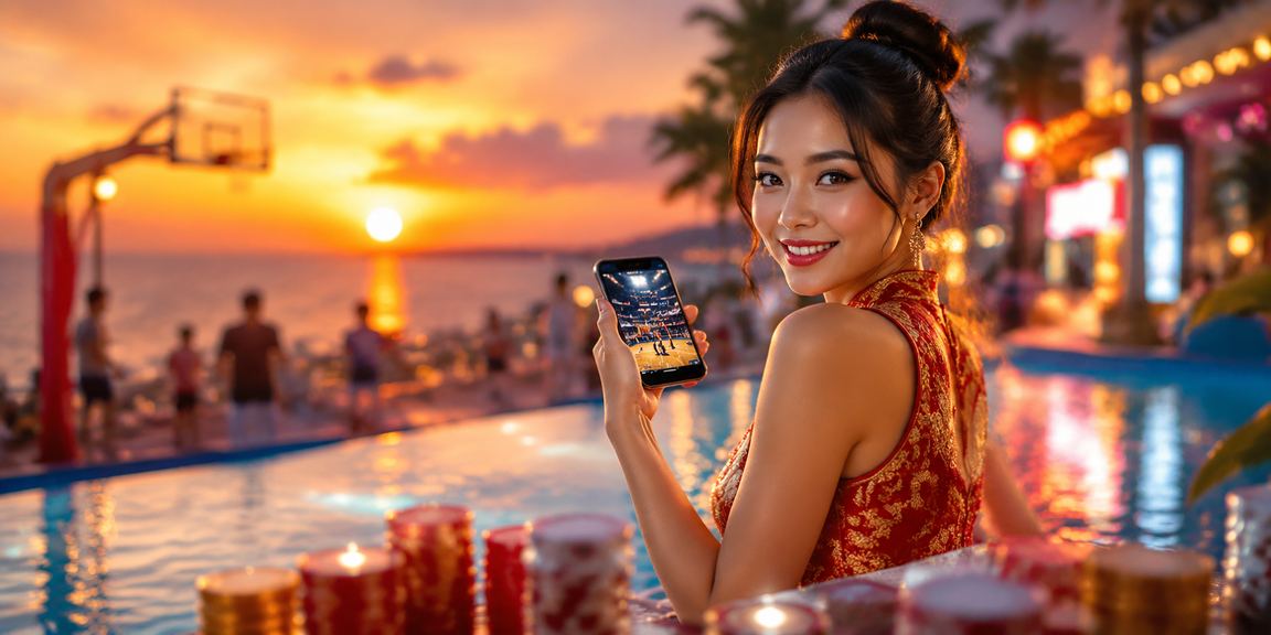 Lễ hội cá cược bóng rổ sôi động tại Mũi Né với không khí lễ hội